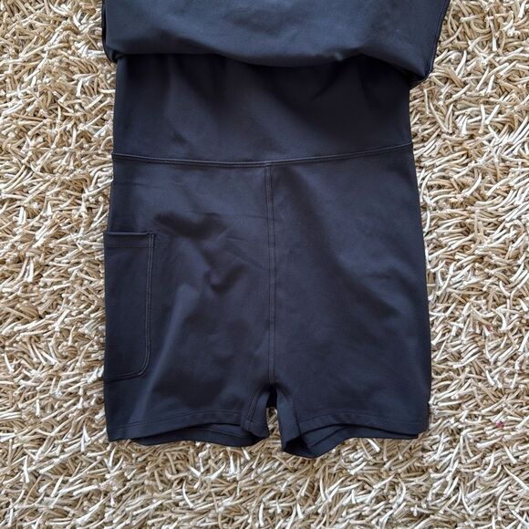 Spiritual Gangster Kaci Asymmetric Active Dress in Black Size S - Picture 7 of 7